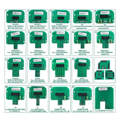 Kit BDM KTAG – Outil de Programmation ECU avec Cadre LED & Table BOOT